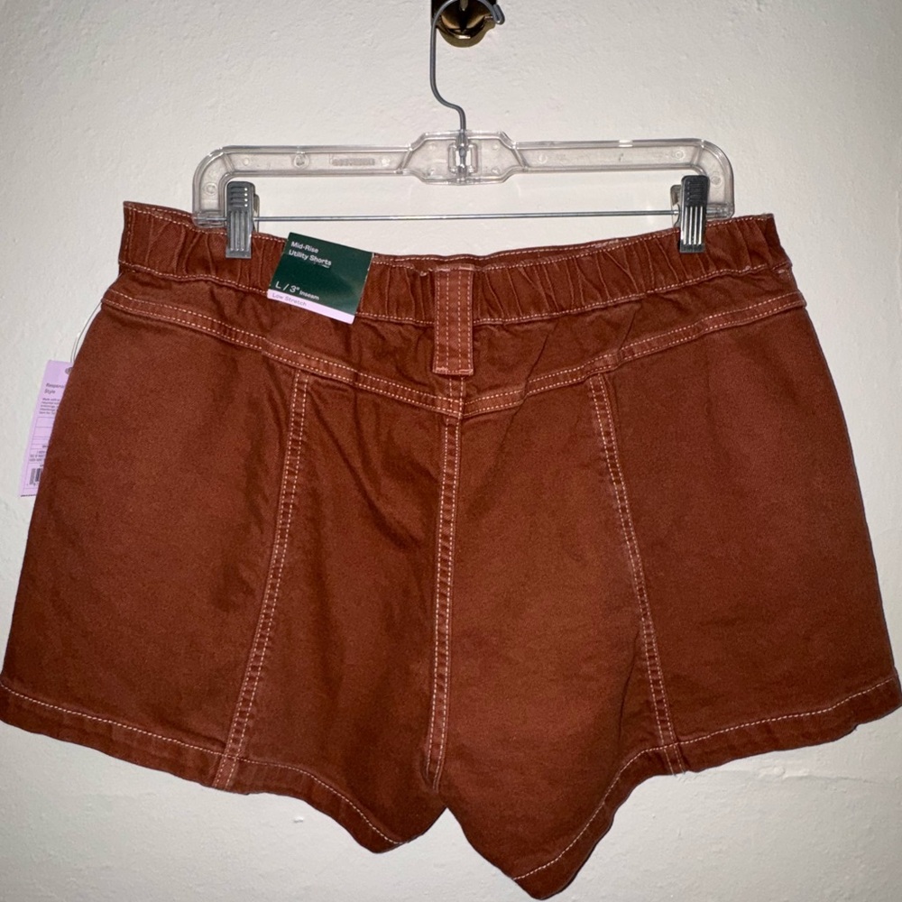 * NWT Wild Fable Mid Rise Utility Shorts - Picture 2 of 7